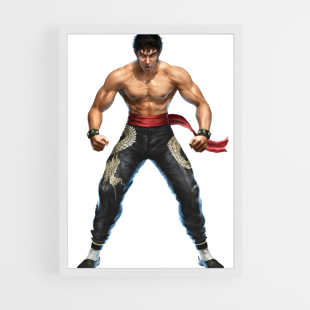 Poster Le Maître des Combats – affiche Tekken (vue 3)